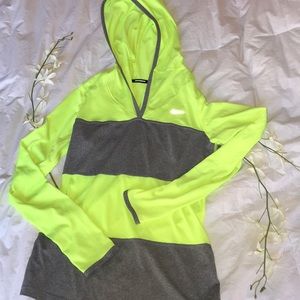 Striped Hooded Nike Long Sleeve